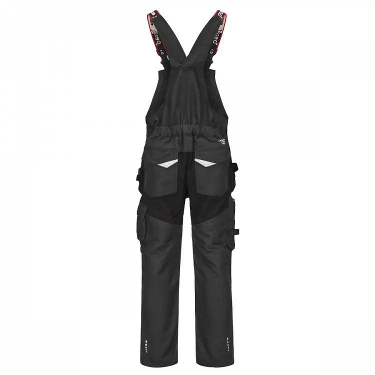 Workwear Bibpants Pesso Titan Flexpro, grey DP125P Workzone.lv4.webp
