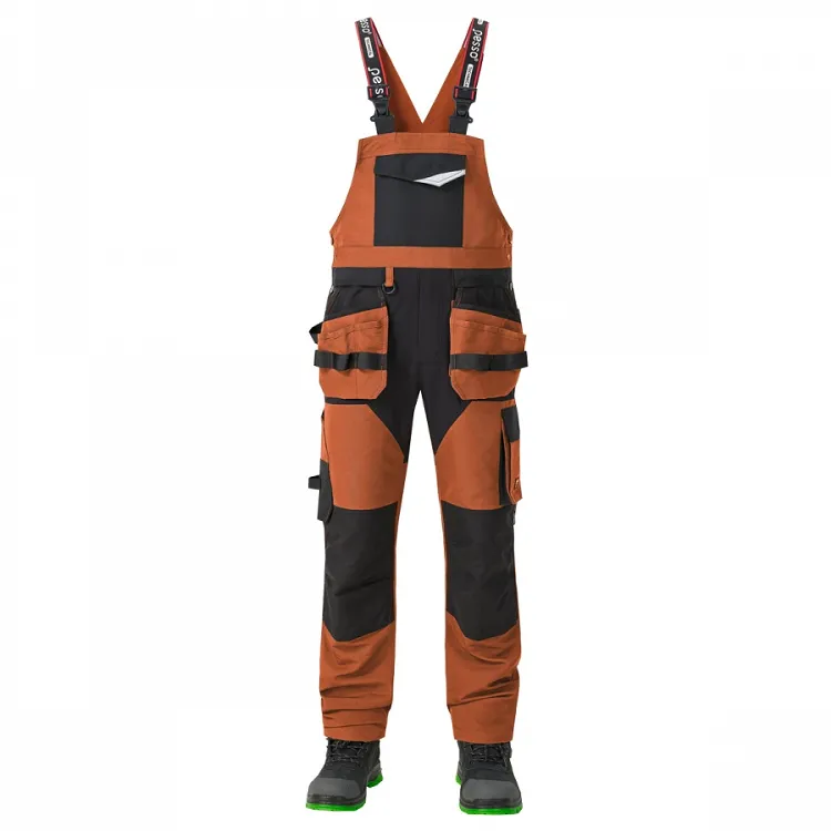 DP125R Workwear Bibpants Pesso Titan Flexpro, grey  work zone 1 puskombinezons 2.webp