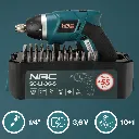 3.6V Cordless Screwdriver with 55 accessories 3.webp