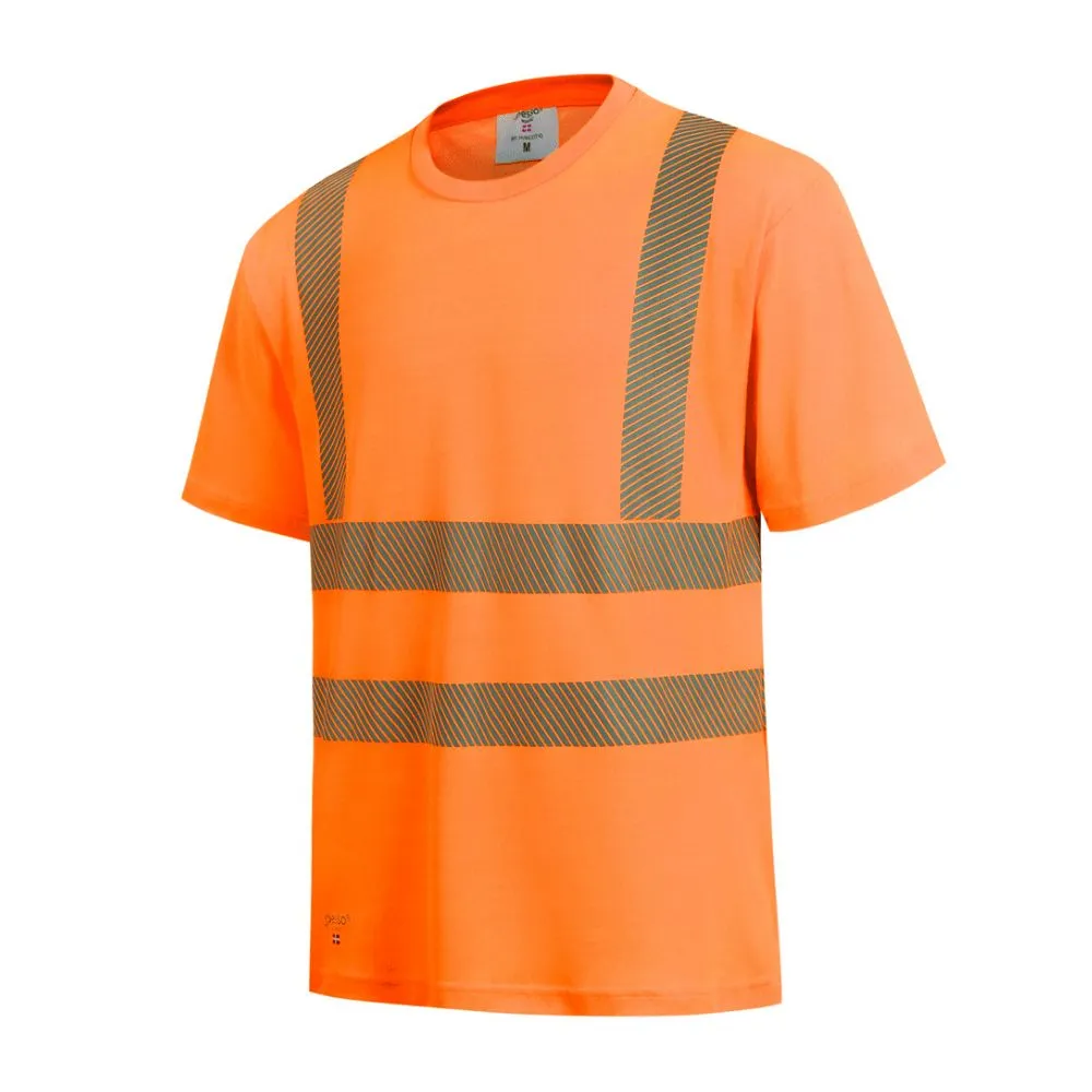 High Visibility T-Shirt Pesso HVMCOT, orange.webp