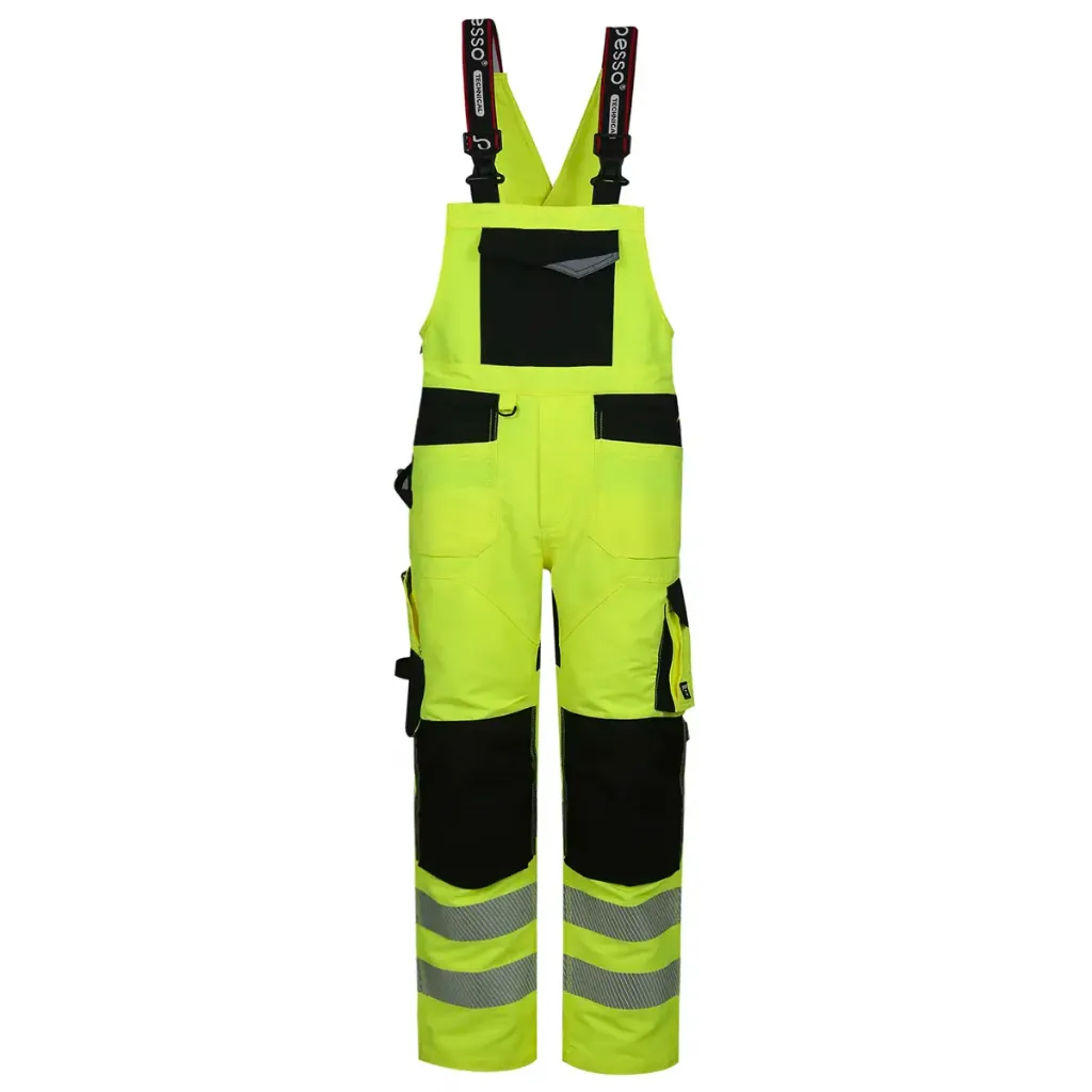 Workwear bibpants Pesso Uranus Flexpro DP135G, yellow2.webp