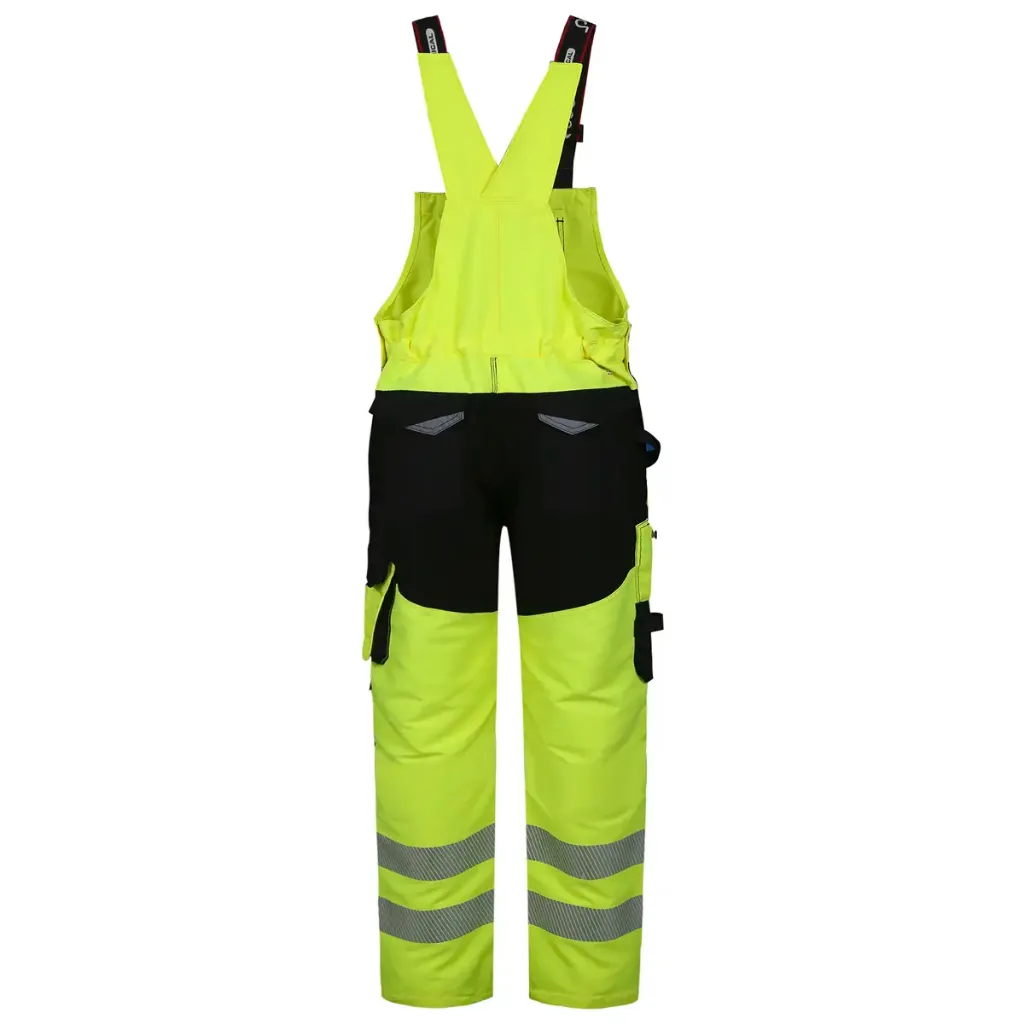Workwear bibpants Pesso Uranus Flexpro DP135G, yellow3.webp