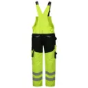 Workwear bibpants Pesso Uranus Flexpro DP135G, yellow3.webp