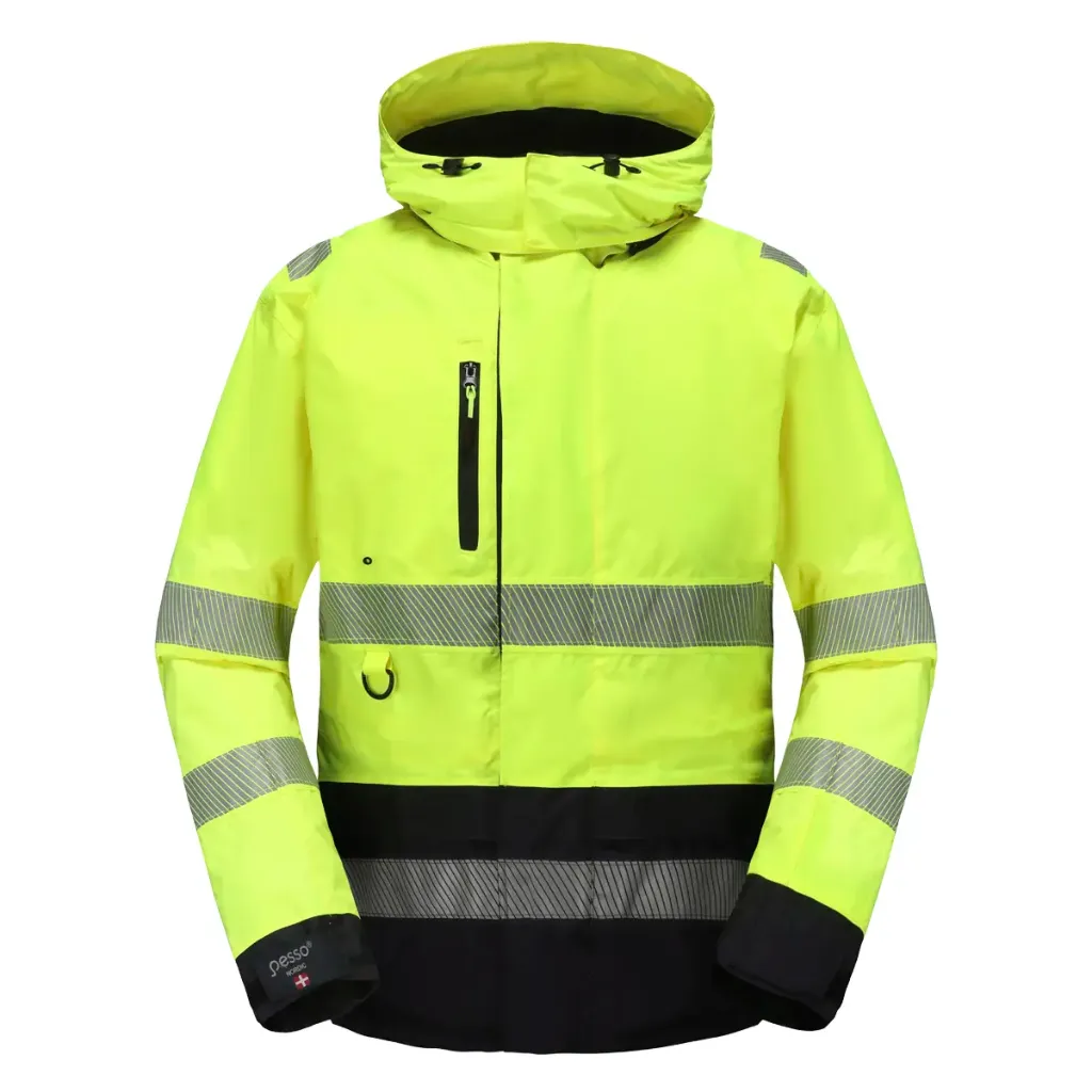 Waterproof Winter Jacket Pesso Montreal Hi Vis Yellow (S)