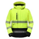 Waterproof Winter Jacket Pesso Montreal Hi Vis Yellow