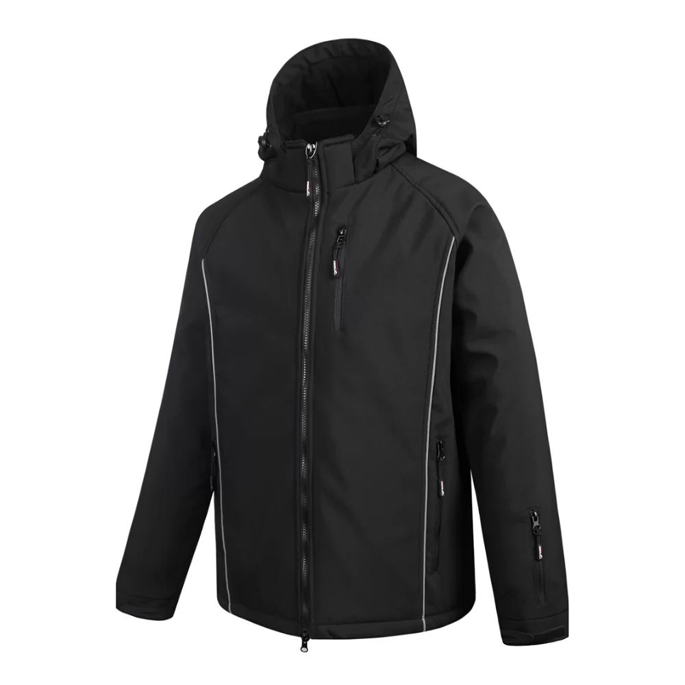 Winter Softshell Jacket Pesso Otava, black (S)