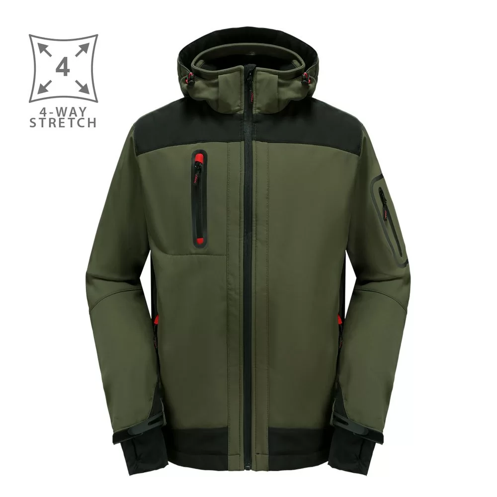 Softshell Jacket Pesso Acropolis, green (S)