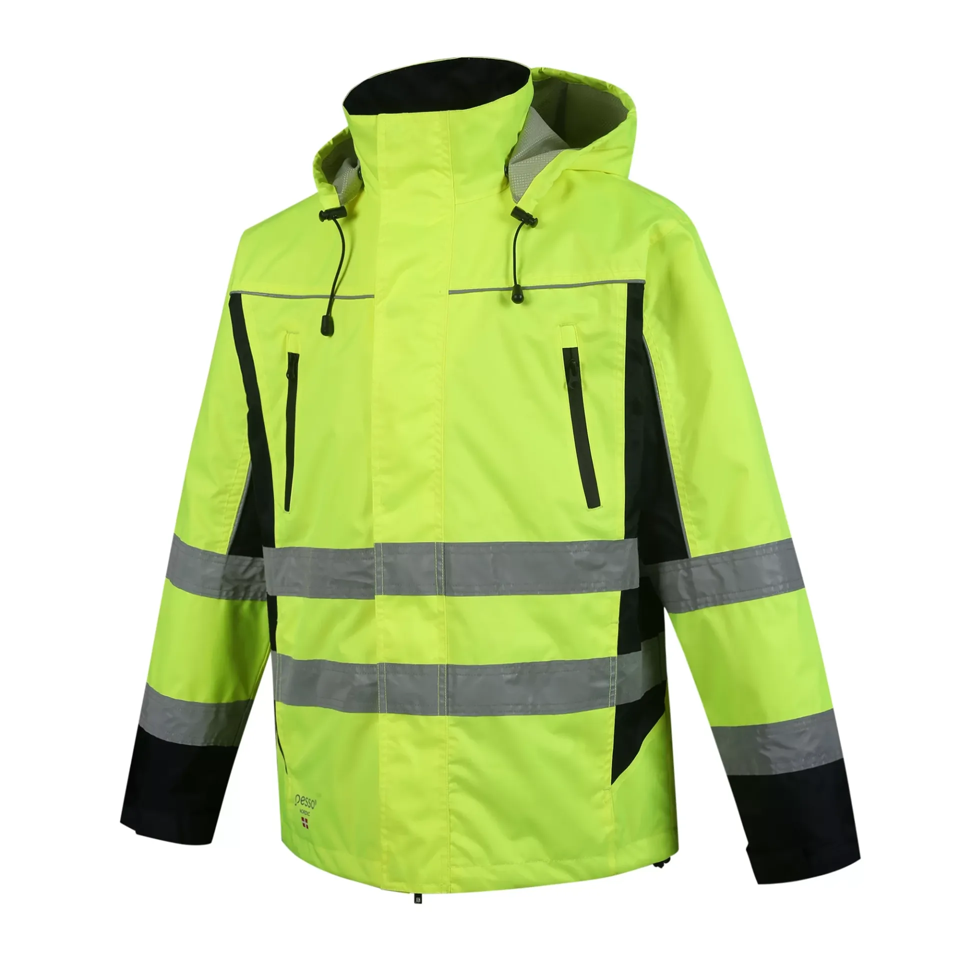 Waterproof Jacket Pesso Denver Hi Vis Yellow (S)