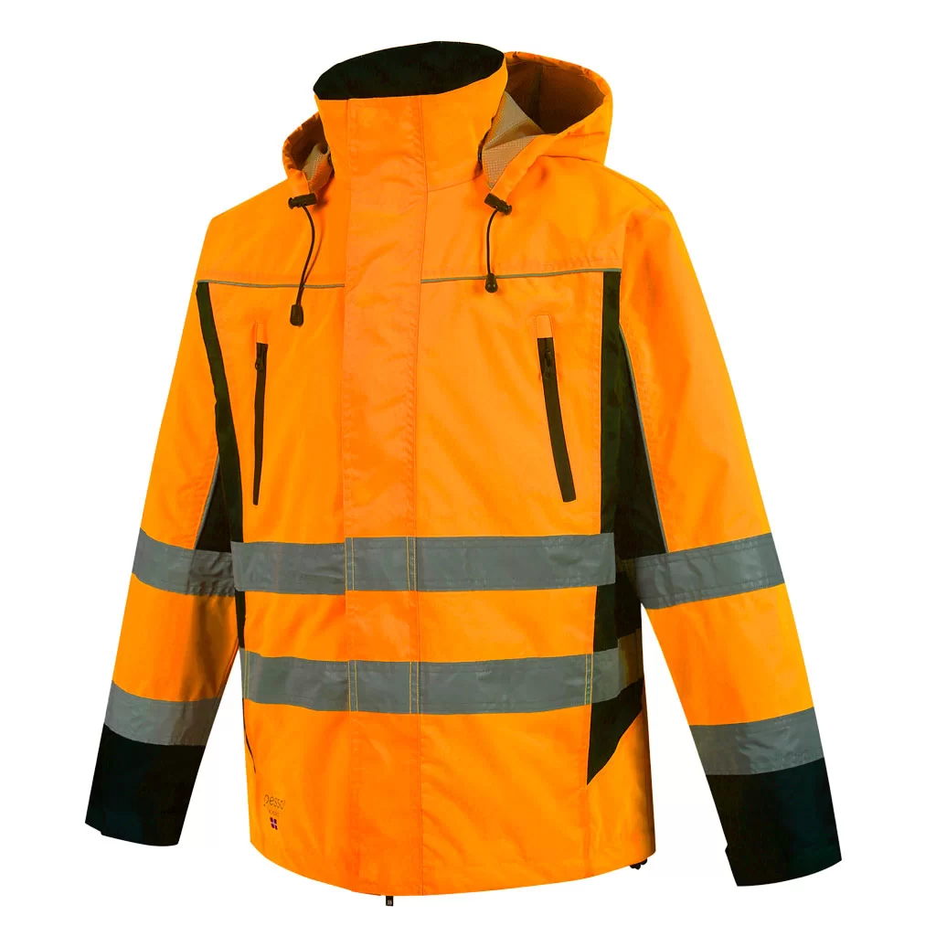 Waterproof Jacket Pesso Denver Hi Vis Orange (S)