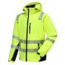 Hi-Vis softshell Jacket Pesso Calgary, yellow