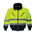 Winter Jacket 3 in 1 Pesso Pilot, Hi Vis yellow