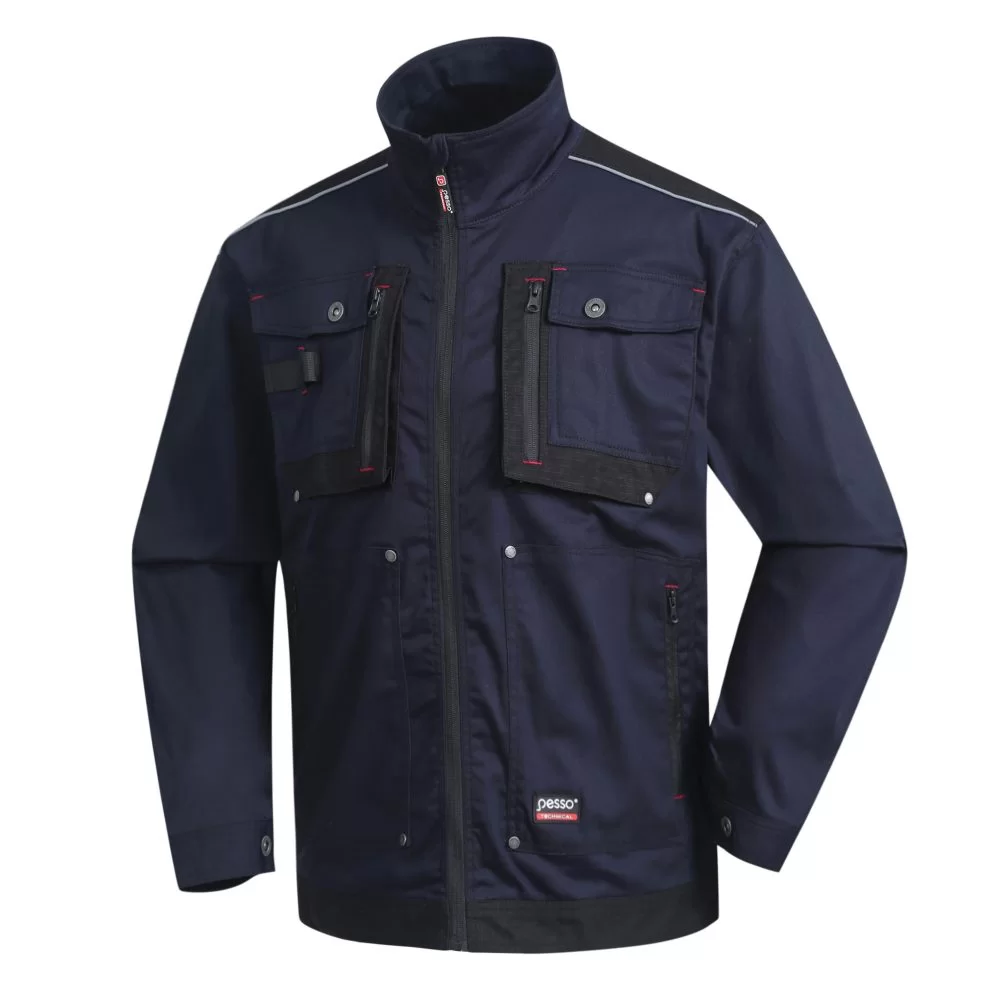 Workwear Jacket Pesso Stretch 215, navy (S)