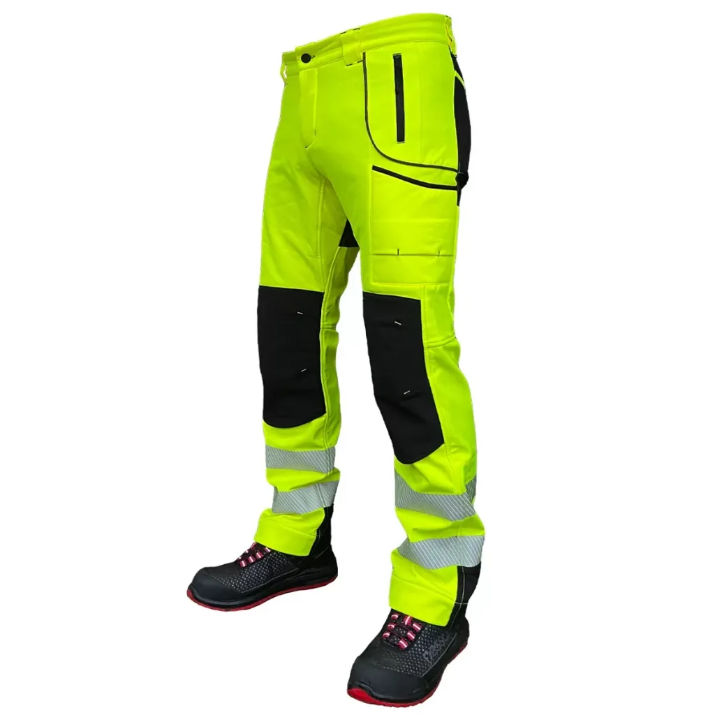 Softshell Pants Pesso NEBRASKA_G HI-VIS yellow (44)