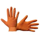 SumoGrip Nitrile Powder Free Disposable Glove orange 4070