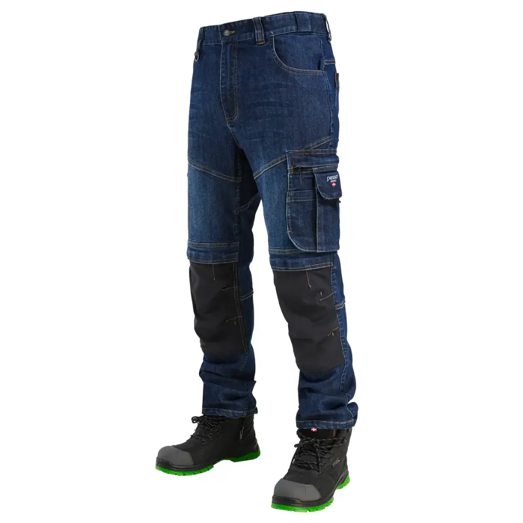 Denim Flex Ultimate Stretch Poly-Cotton Pesso trousers KD155_Blue