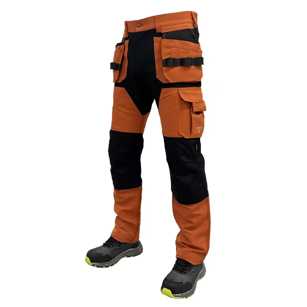 Darba bikses PESSO TITAN Flexpro 125 – brūns /Mountain Brown (44)