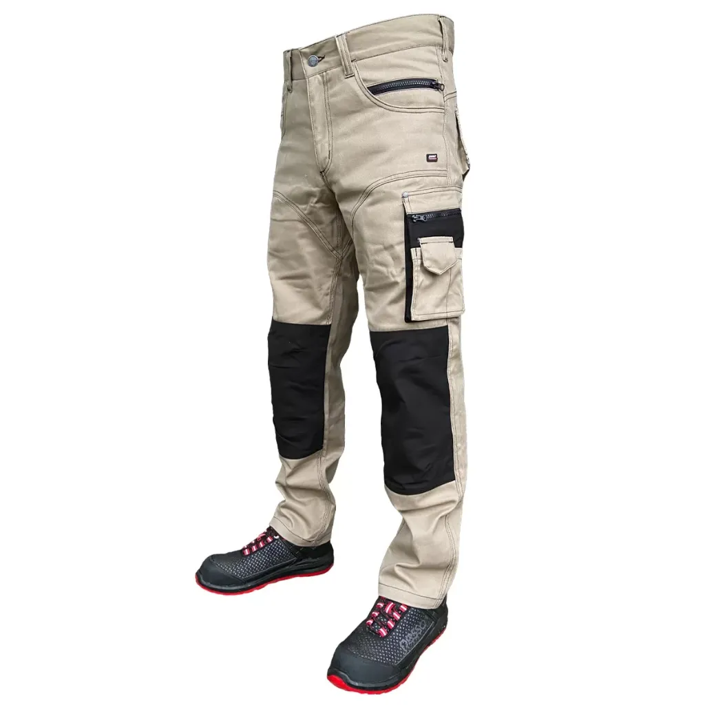 Workwear Trousers Pesso KDBZ, CVC Twill, beige (44)
