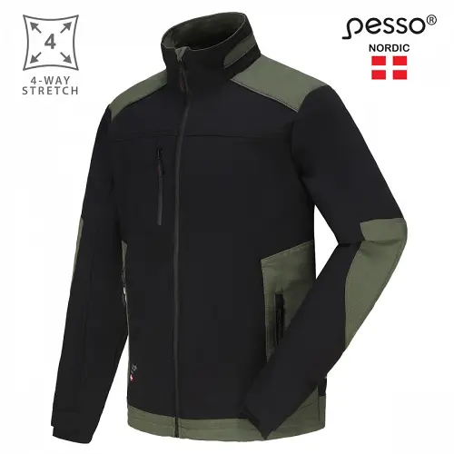 Darba jaka PESSO Titan flexpro 125, zaļa haki