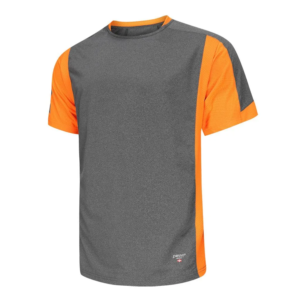T-shirt Pesso Breeze MP205_OR, grey/orange (S)