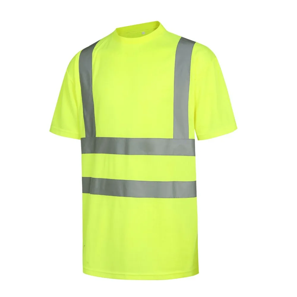 High Visibility T-Shirt Pesso HVM, yellow (S)