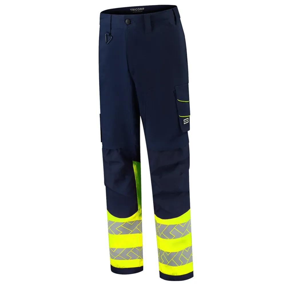 Elastīgas augstas redzamības darba bikses Tricorp High Vis Redefined