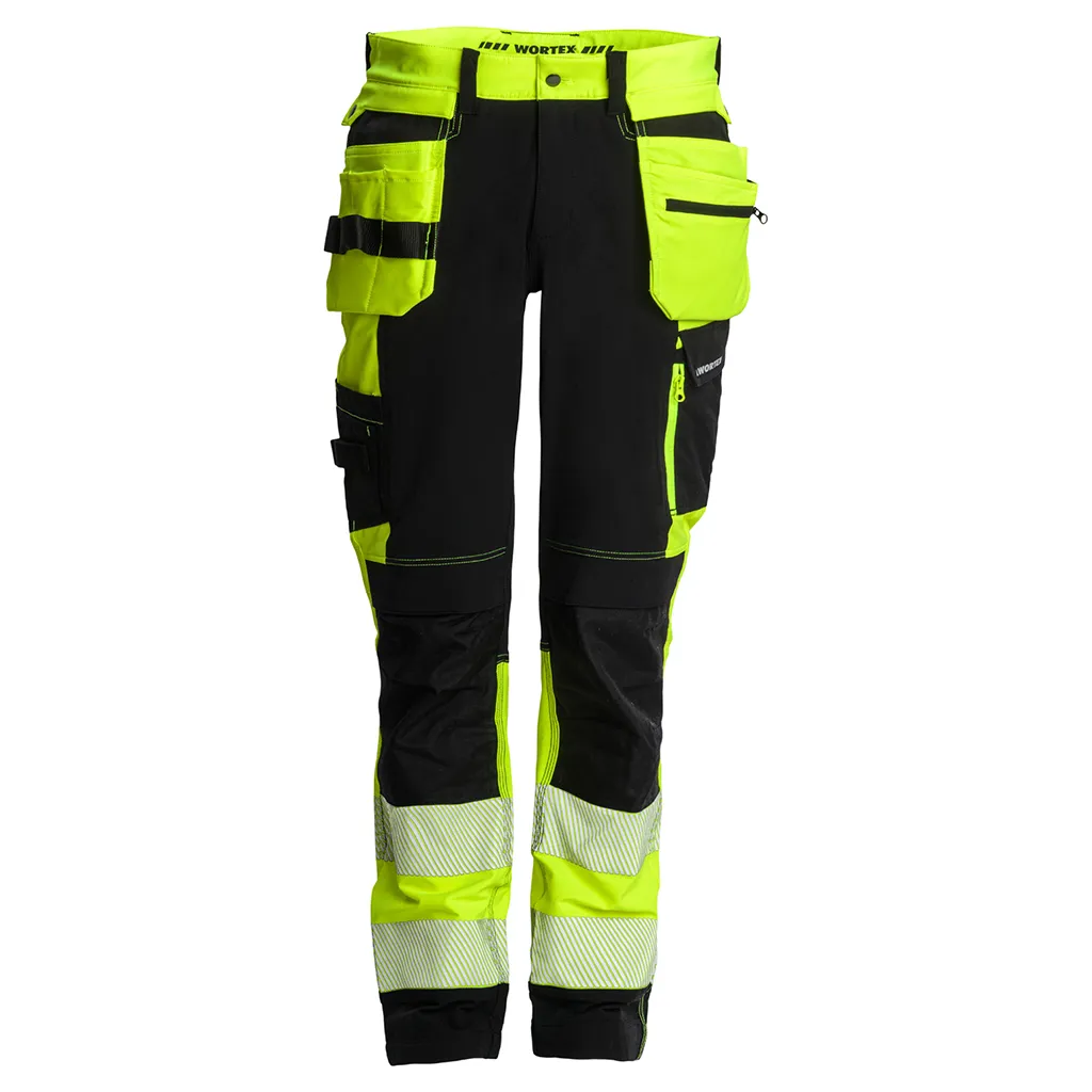 WORTEX W935 HI-VIS Stretch Waistpants (44)