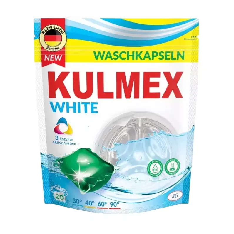KULMEX veļas kapsulas WHITE 20g x 20gab.